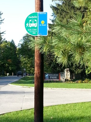 Holliday Park Bus Stop
