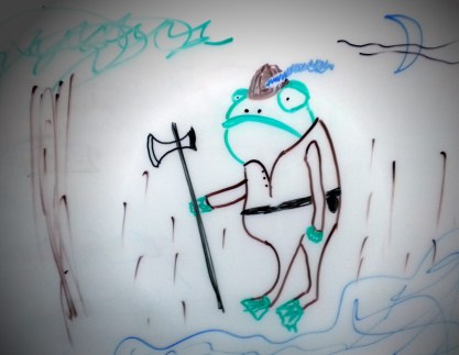 Frogman Guard from Blue Spirit