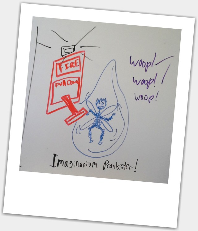 Caught on camera: The Imaginarium Prankster!