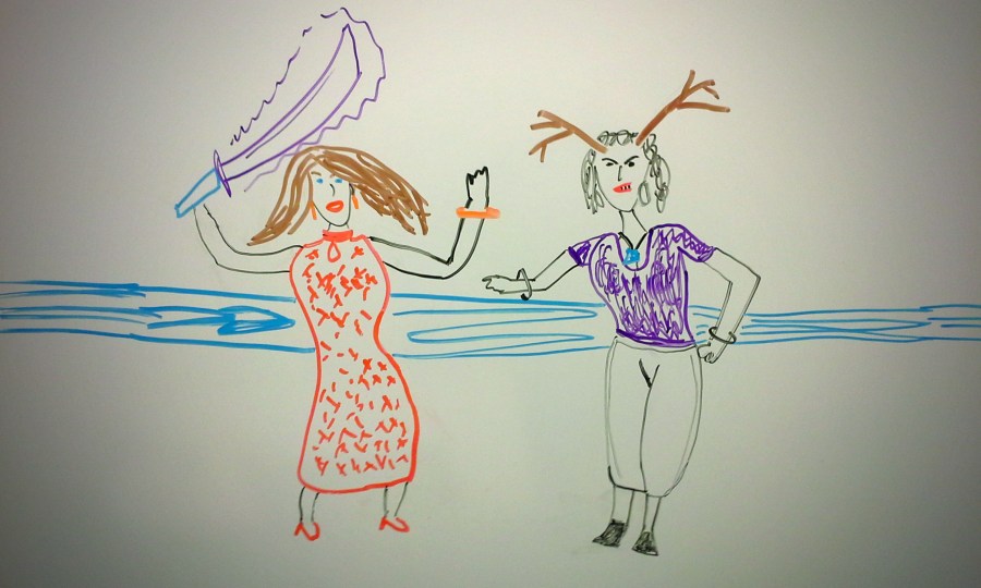 Skye Wields the Hilt