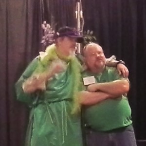 "It's only the Security Guy... Come on, I'm hungry!"