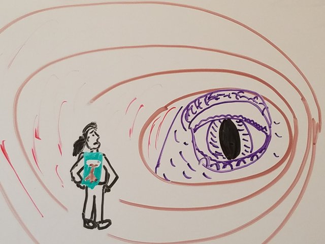 The Dragon's Favor The Oak Knight comes eye to eye with the World Dragon